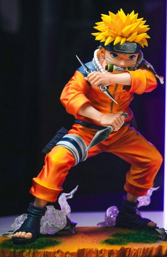 【pre order】Naruto Zhen Yi Childhood Uzumaki Resin Statue