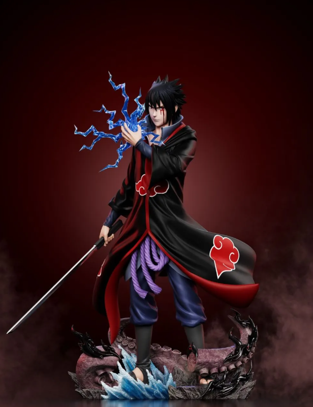 【in Stock】Naruto Taka Uchiha Sasuke Resin Statue - Image 4