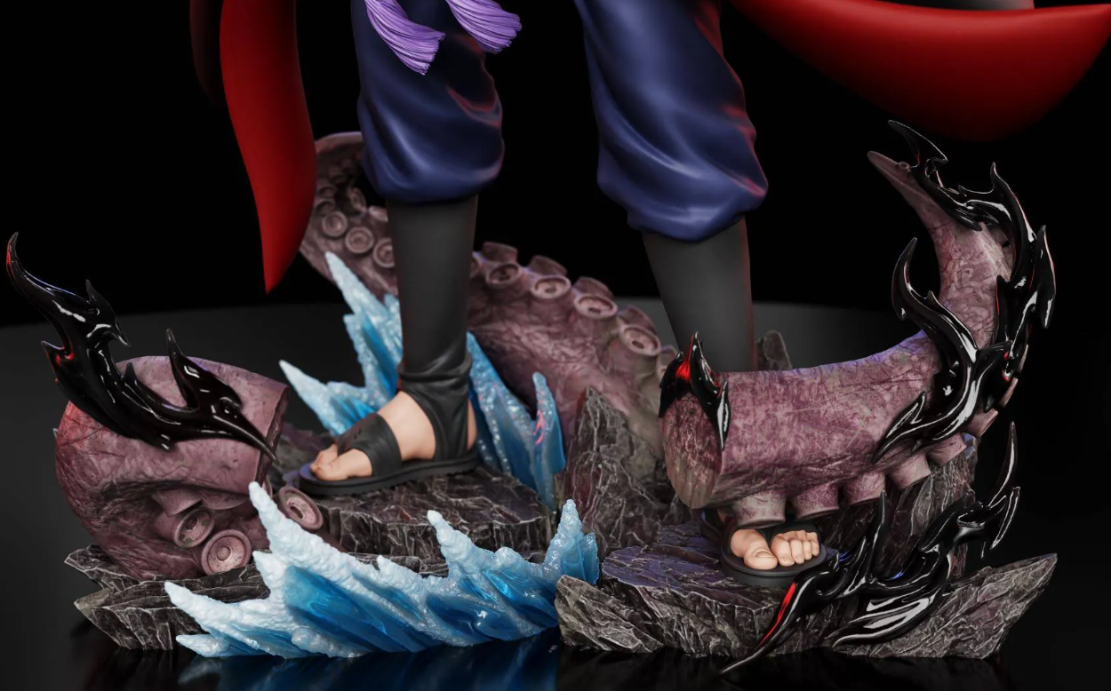 【in Stock】Naruto Taka Uchiha Sasuke Resin Statue - Image 3