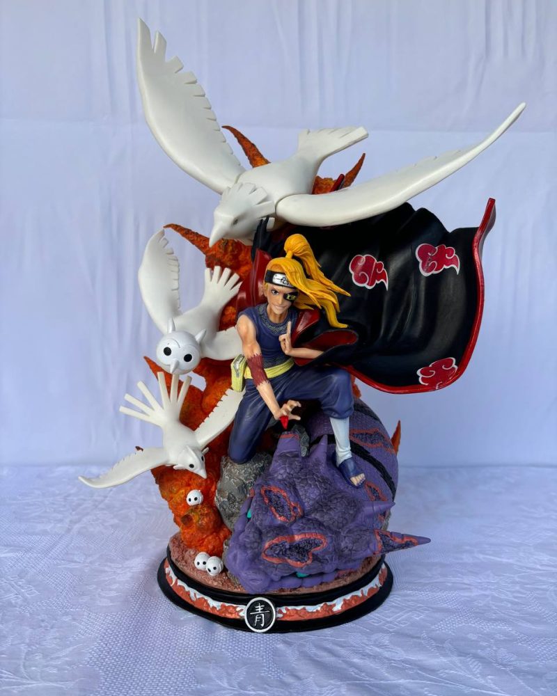 【in Stock】Naruto Akatsuki Deidara Fight GK Big PVC Figure 1/6