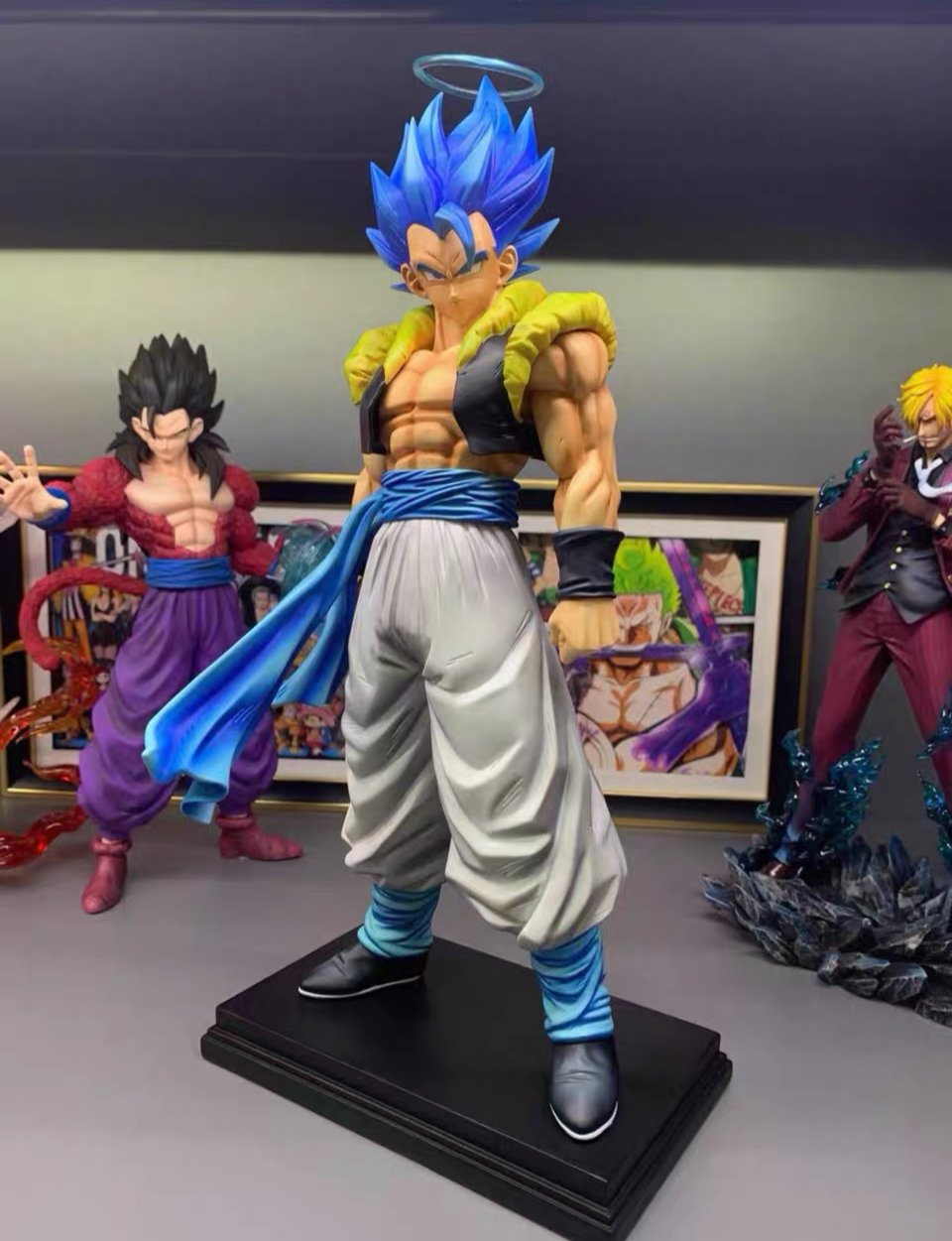 【pre order】Dragon Ball Z Super Saiyan Blue Gogeta Resin Statue GK