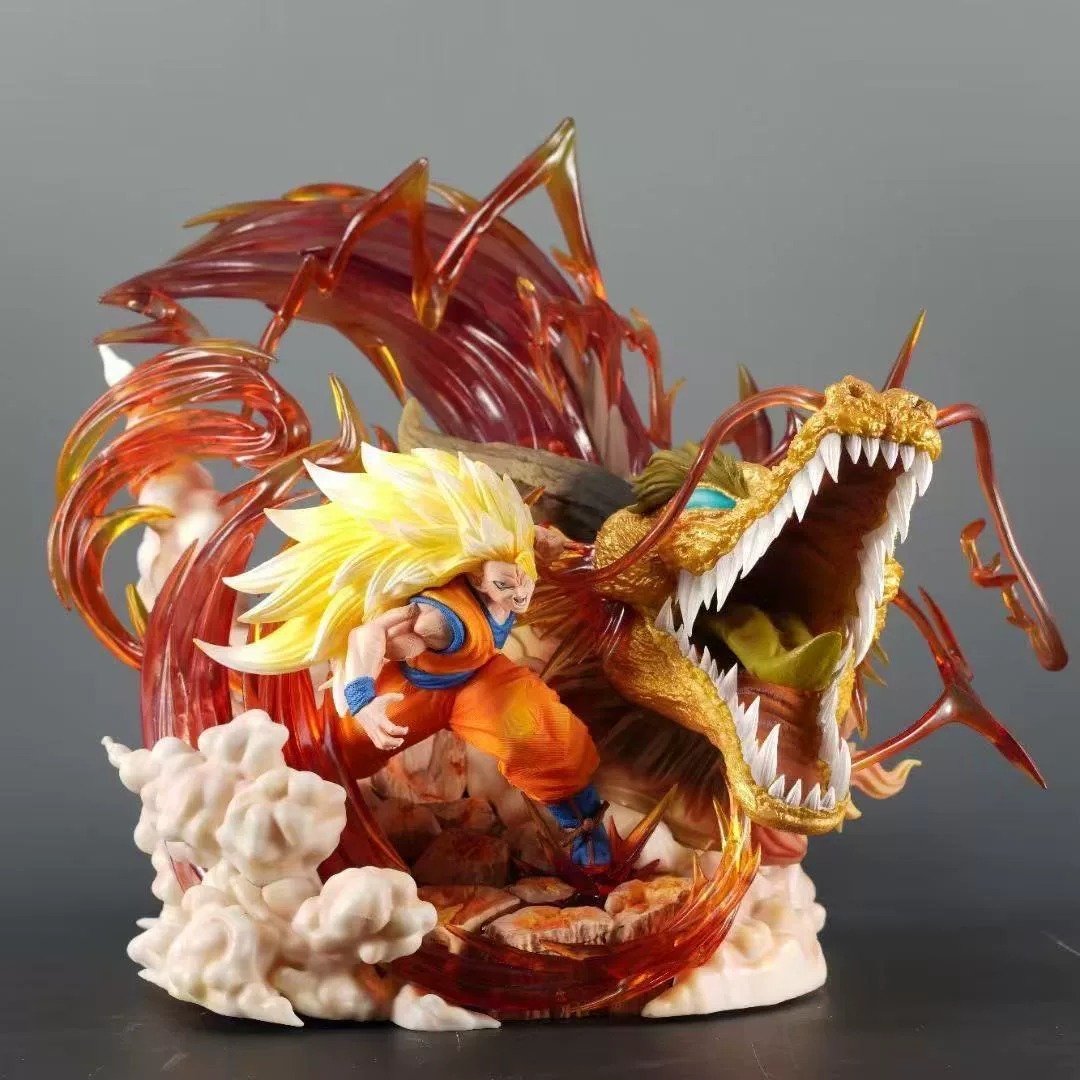 【pre order】Dragon ball SSJ3 Dragon Fist Goku PVC figure - Image 2