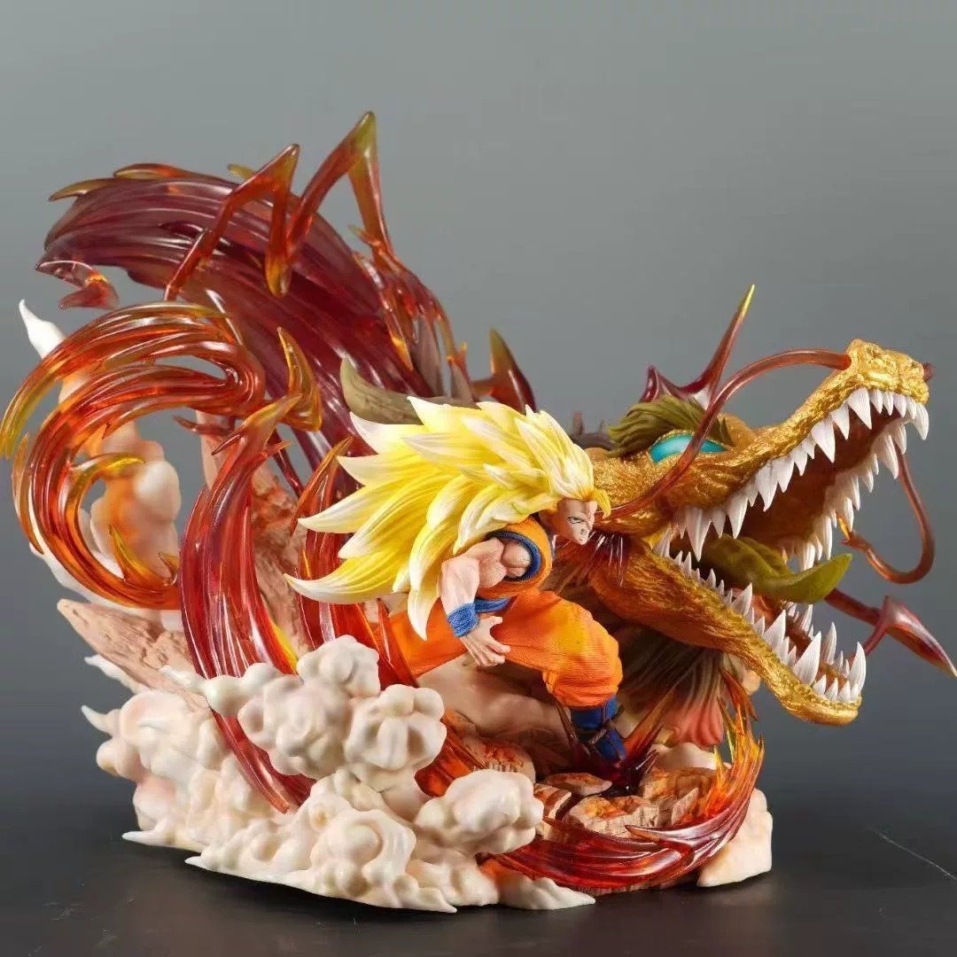 【pre order】Dragon ball SSJ3 Dragon Fist Goku PVC figure - Image 3