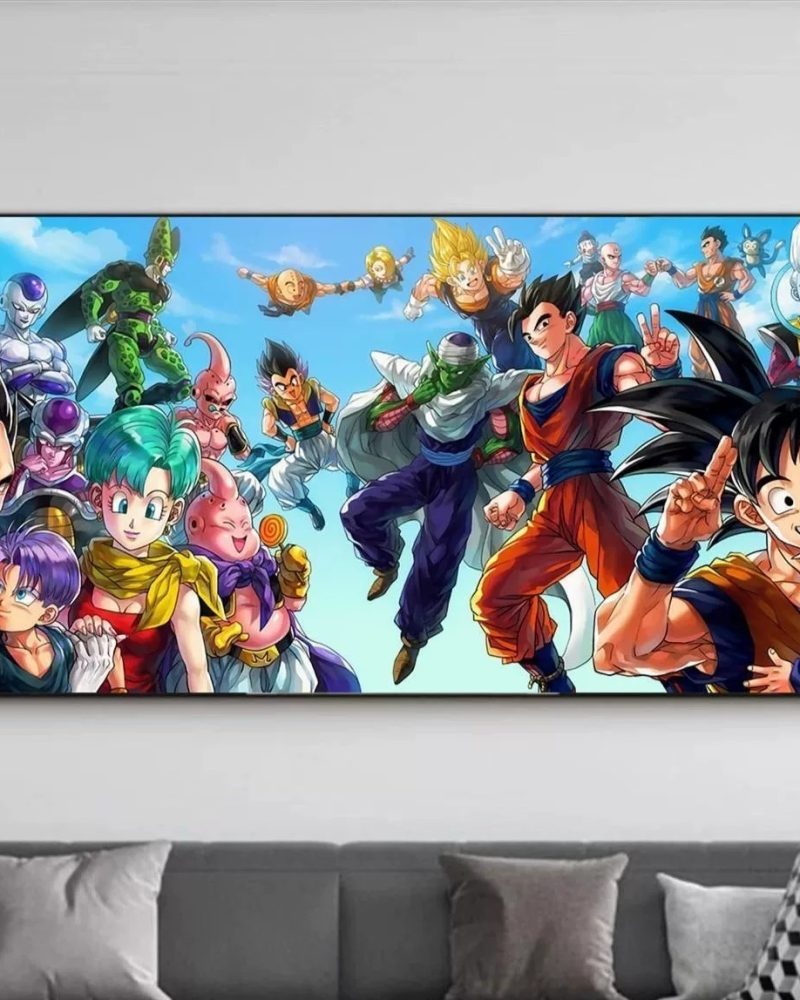 【pre order】Dragon Ball Super Finale Commemorative Edition Character Collection Wall Art