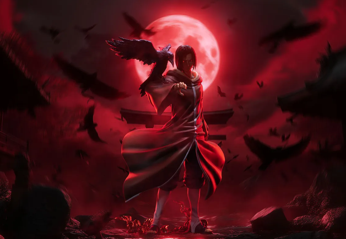 【pre order】Naruto Itachi Uchiha Resin Statue 1/6 - Image 4