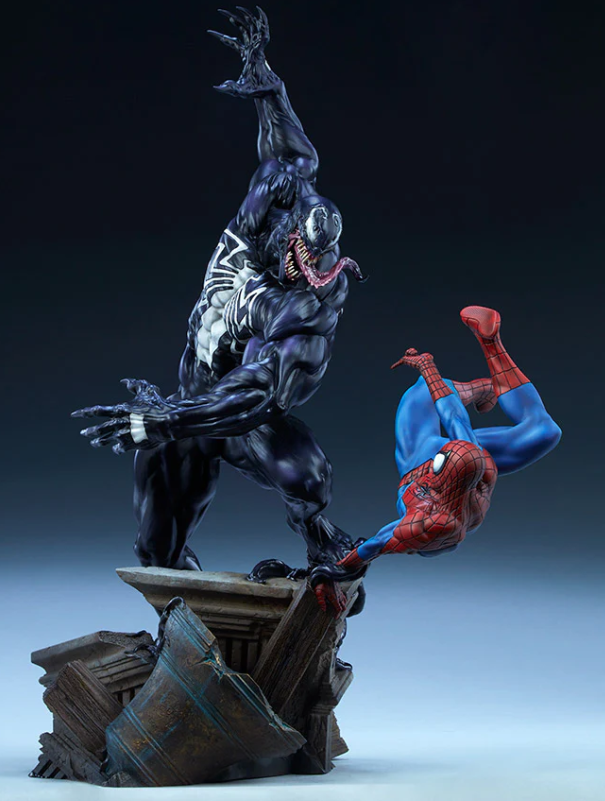 【in stock】Marvel Comics Spider-Man vs Venom Maquette Resin Statue