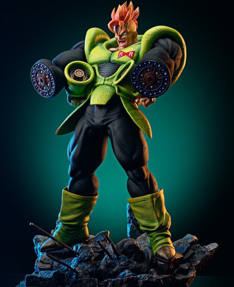 【pre order】Dragon Ball ANDROID #16 Resin Statue - Image 3