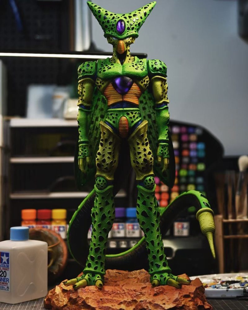 【in Stock】Dragon Ball Cell Resin Statue