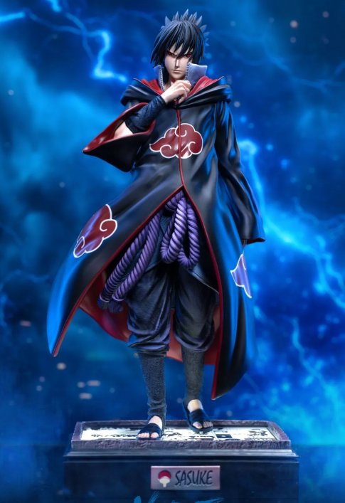 【pre order】Naruto Sasuke Life Series #3 Taka Team Uchiha Sasuke Resin Statue