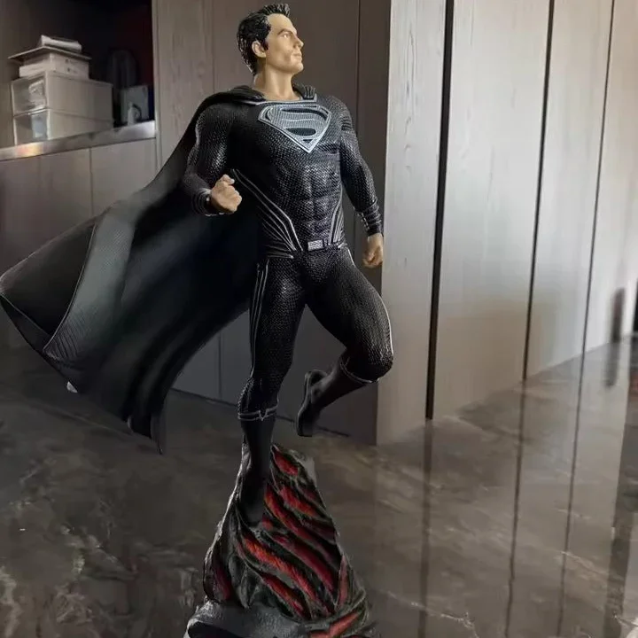 【pre order】Zack Snyder’s Justice League Superman Black Suit Resin Statue 1/4 - Image 2
