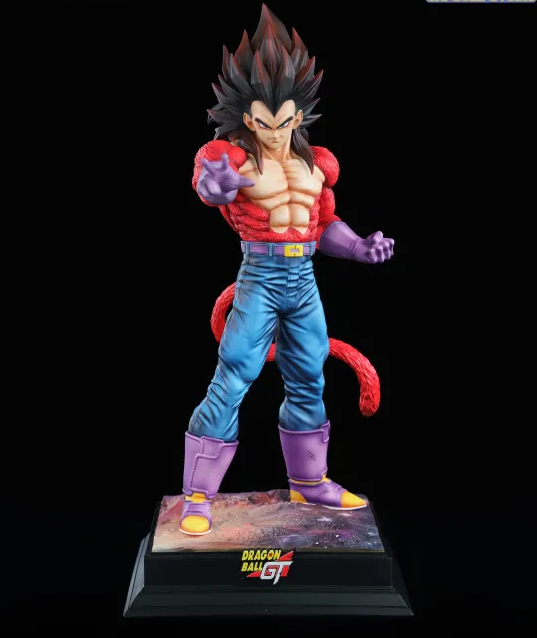 【in stock】Dragon Ball Super Saiyan 4 Vegeta Two Heads Resin Statue 1/6