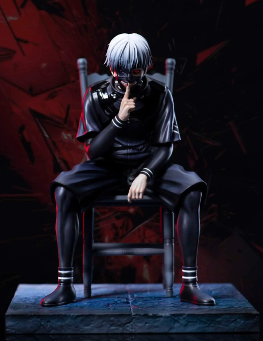 【pre order】Tokyo Ghoul Ken Kaneki Aogiri Tree Chair 2.0 Resin Statue - Image 5