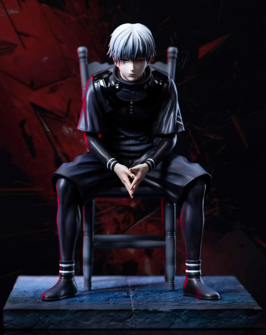 【pre order】Tokyo Ghoul Ken Kaneki Aogiri Tree Chair 2.0 Resin Statue - Image 3