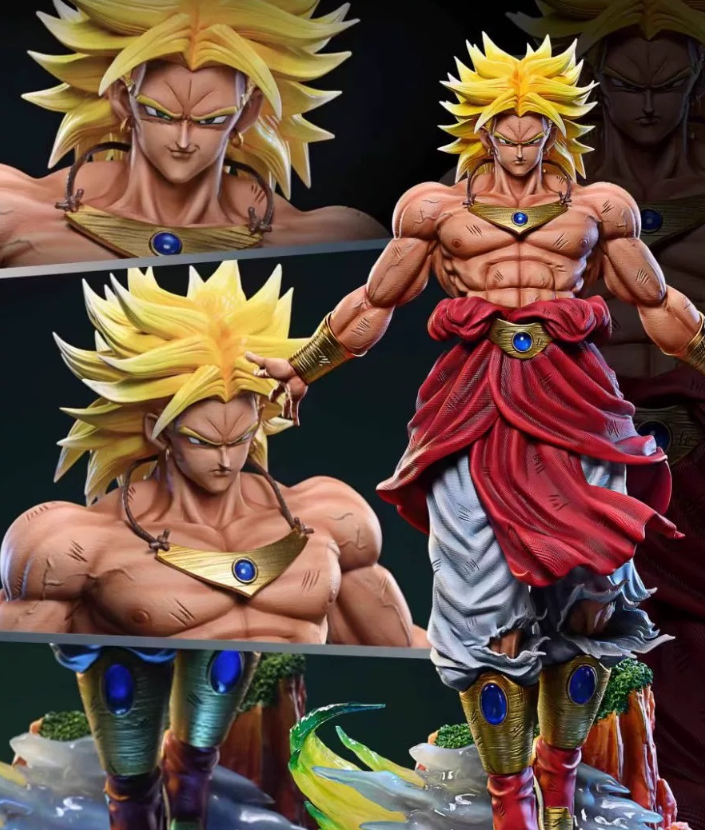 【PRE ORDER】DRAGON BALL Super Saiyan Broly Resin Statue 1/6 - Image 3