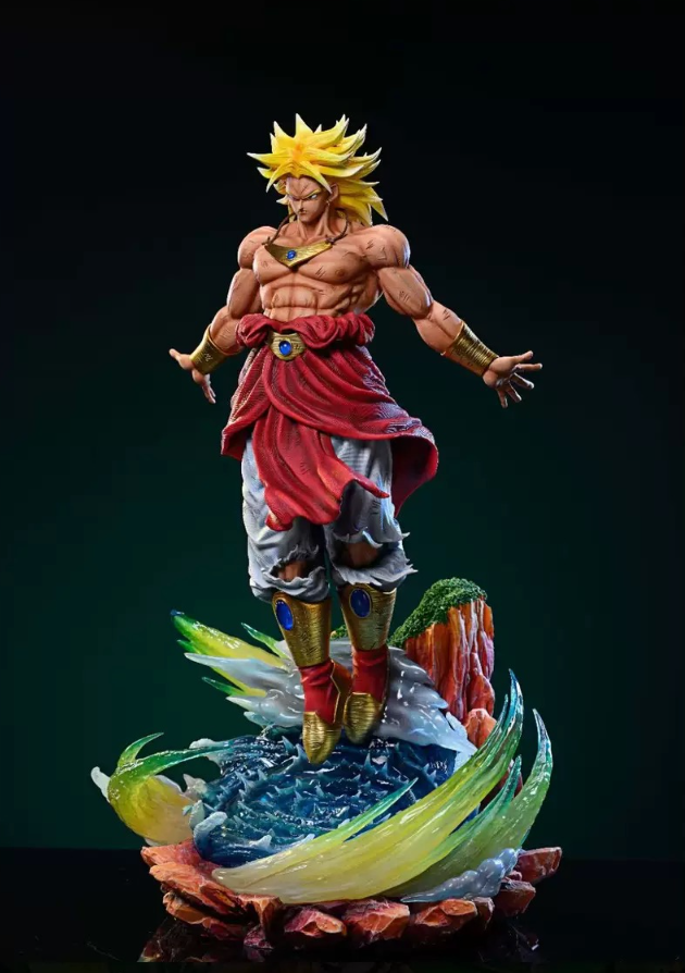 【PRE ORDER】DRAGON BALL Super Saiyan Broly Resin Statue 1/6 - Image 4
