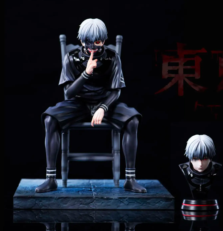 【pre order】Tokyo Ghoul Ken Kaneki Aogiri Tree Chair 2.0 Resin Statue