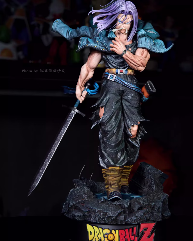 【pre order】Dragon Ball Two Heads Trunks Resin Statue 1/6 Scale
