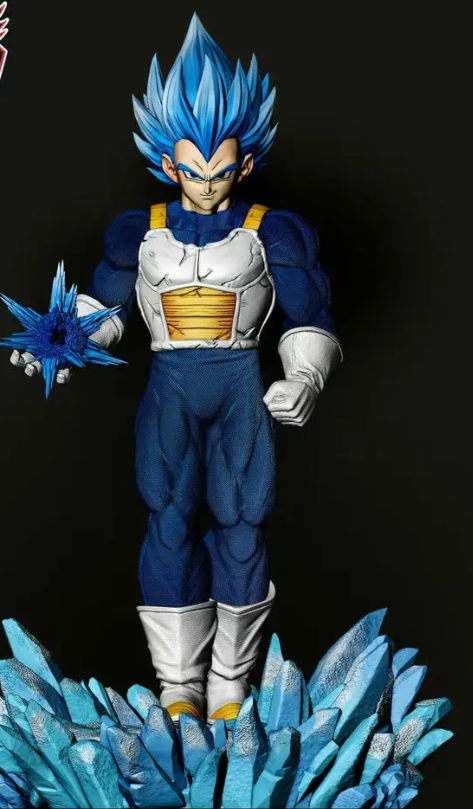 【pre order】Dragon Ball Z Super vegeta Deep Blue 1/6 | 1/4 Scale Resin Statue - Image 2