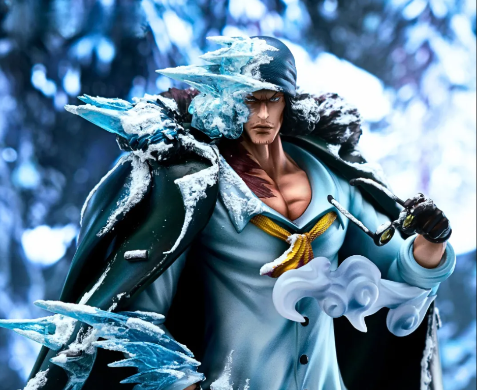 【in Stock】One Piece Traitor Kuzan Aokiji Resin Statue 1/6 - Image 4