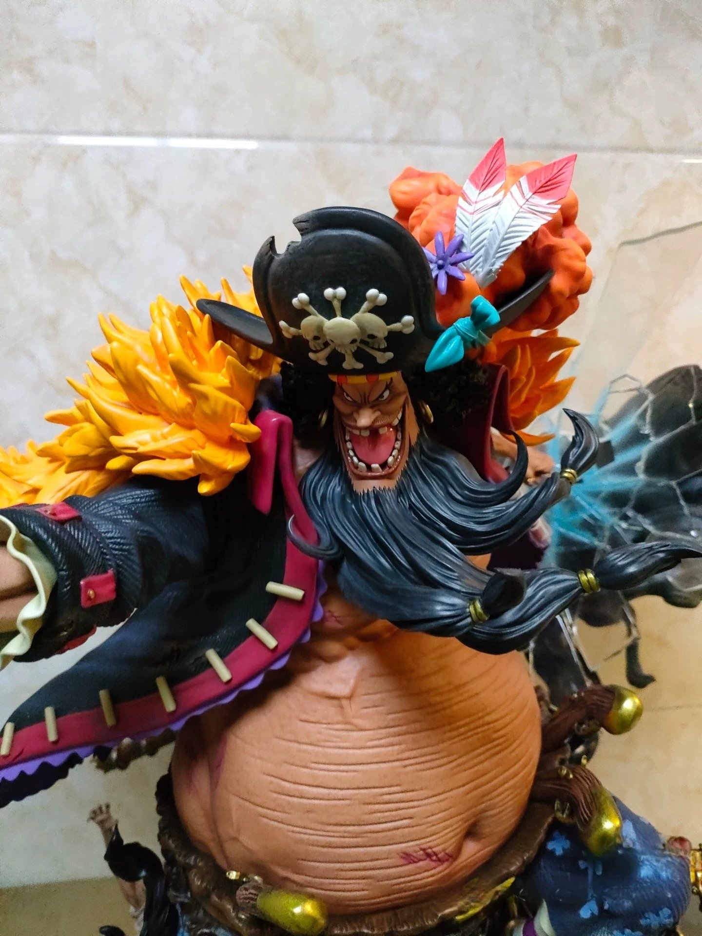 【pre order】One Piece Marshall·D·Teach 1/4 Resin Statue - Image 4