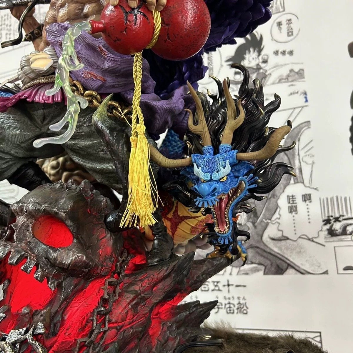 【pre order】One Piece Kaido 1/4 Resin Statue - Image 4