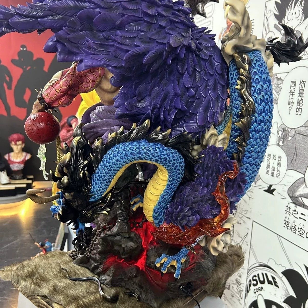 【pre order】One Piece Kaido 1/4 Resin Statue - Image 6