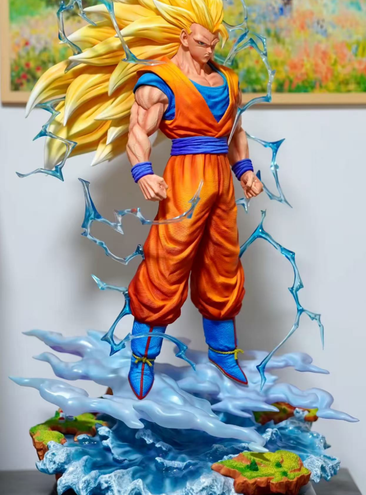 【pre order】DRAGON BALL SUPER SAIYAN 3 GOKU RESIN FIGURE STATUE 1/6