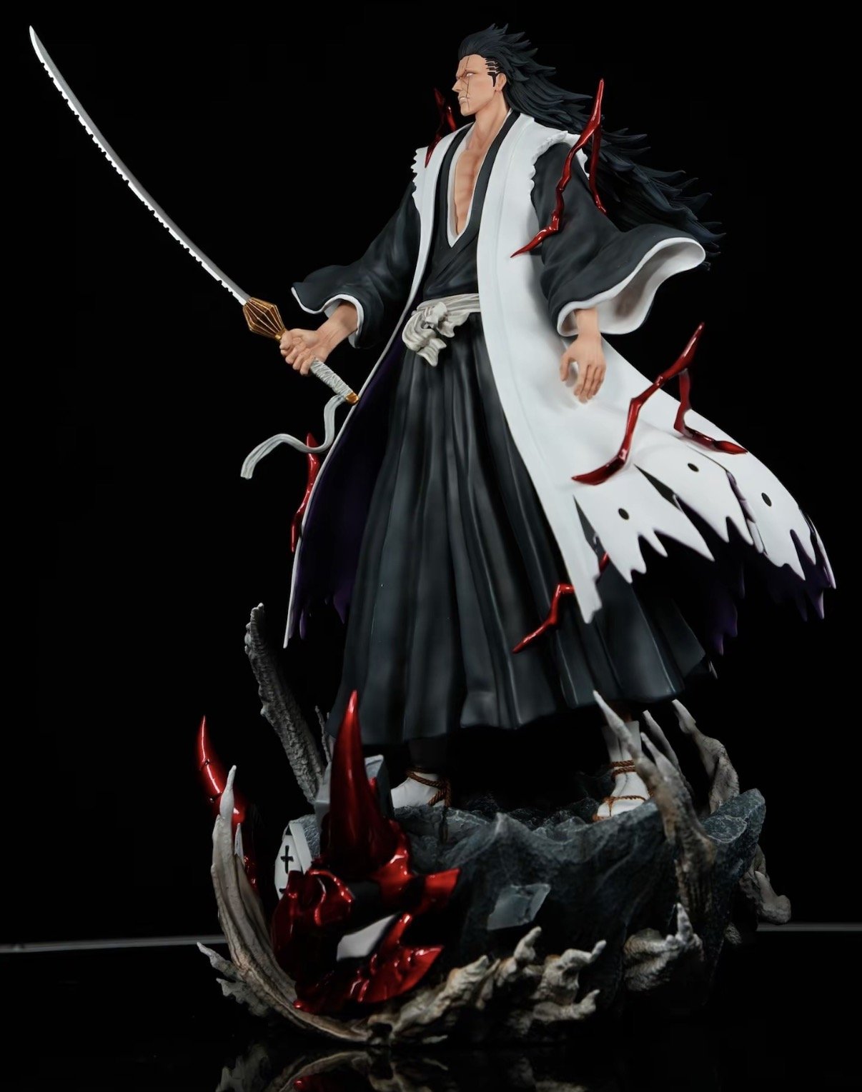【pre order】BLEACH ZARAKI KENPACHI RESIN FIGURE 1/6 SCALE - Image 5