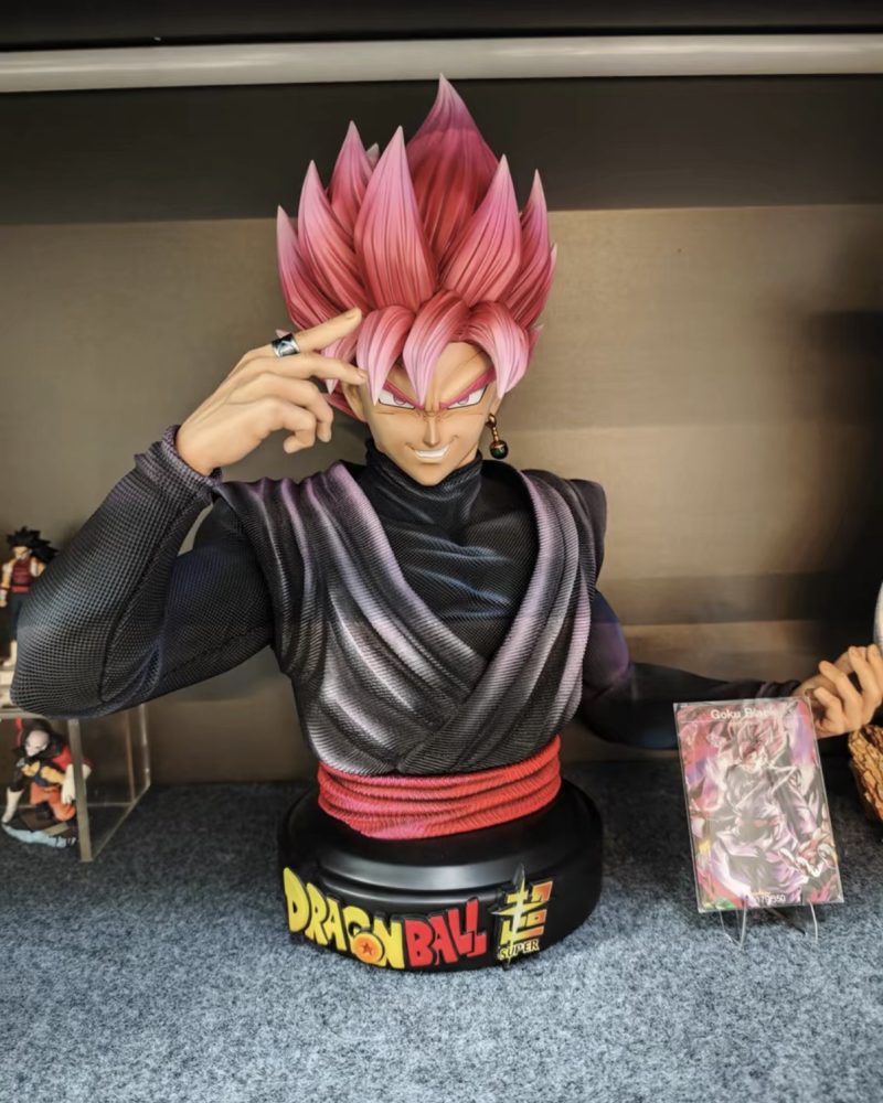 [ in stock ]DRAGON BALL GOKU ROSE RESIN FUGURE 17 INCHES TALL  1/2