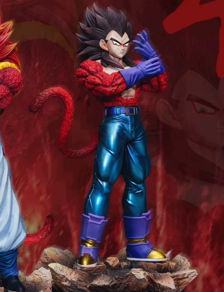 【in stock 】Dragon Ball Super Saiyan 4 Vegeta Resin