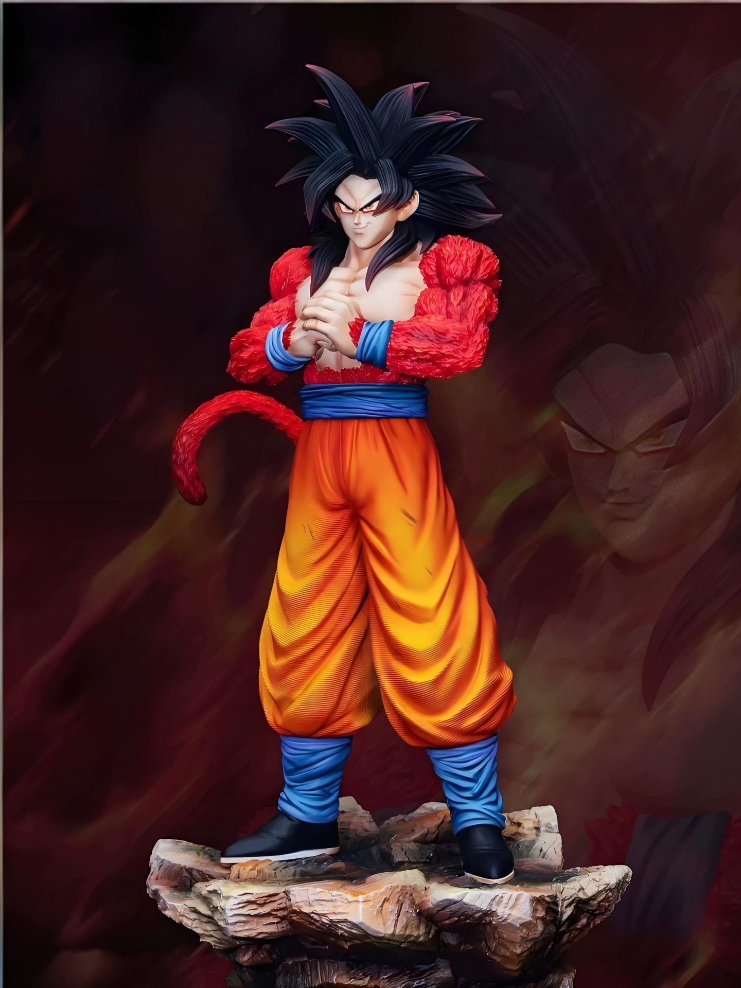 【in Stock】Dragon Ball SUPER SAIYAN 4 GOKU RESIN STATUE