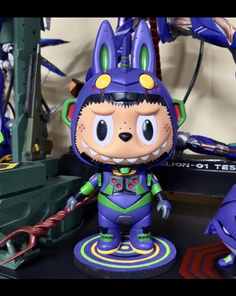 [ in stock ]Pop mart Labubu Evangelion Unit-01 RESIN