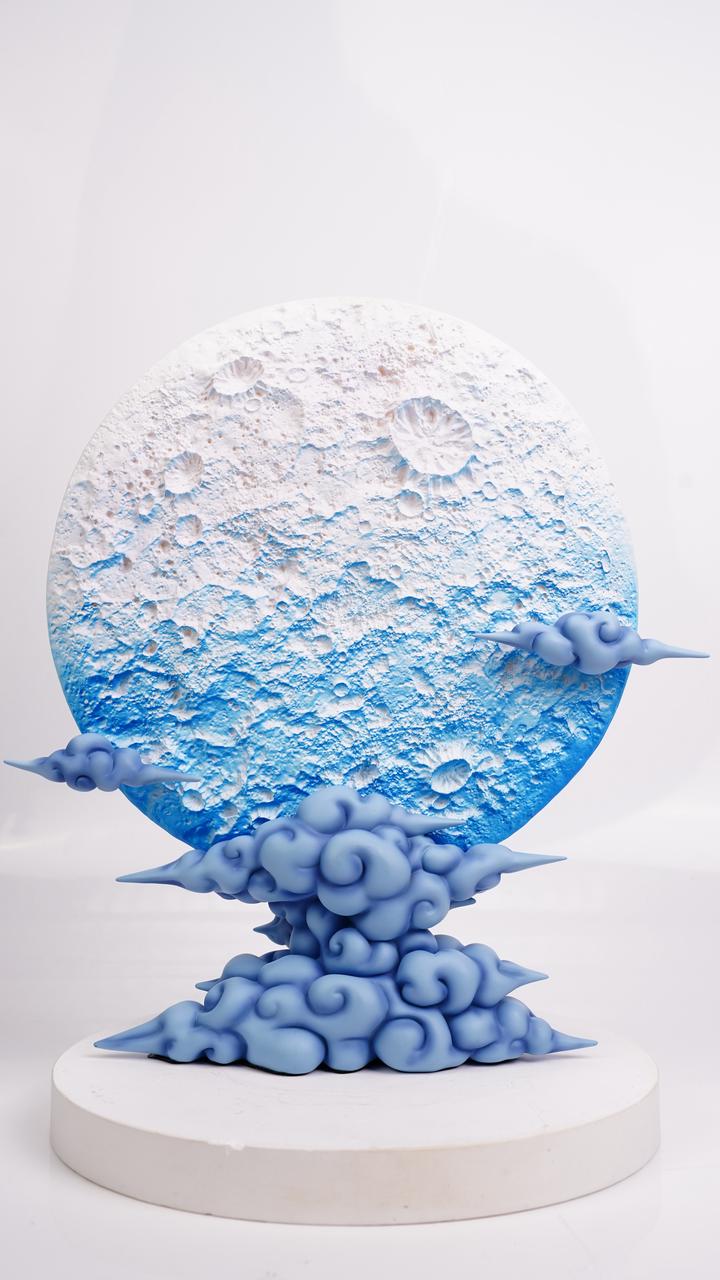 【pre order】LED Light‑up Moon Diorama Base resin - Image 2