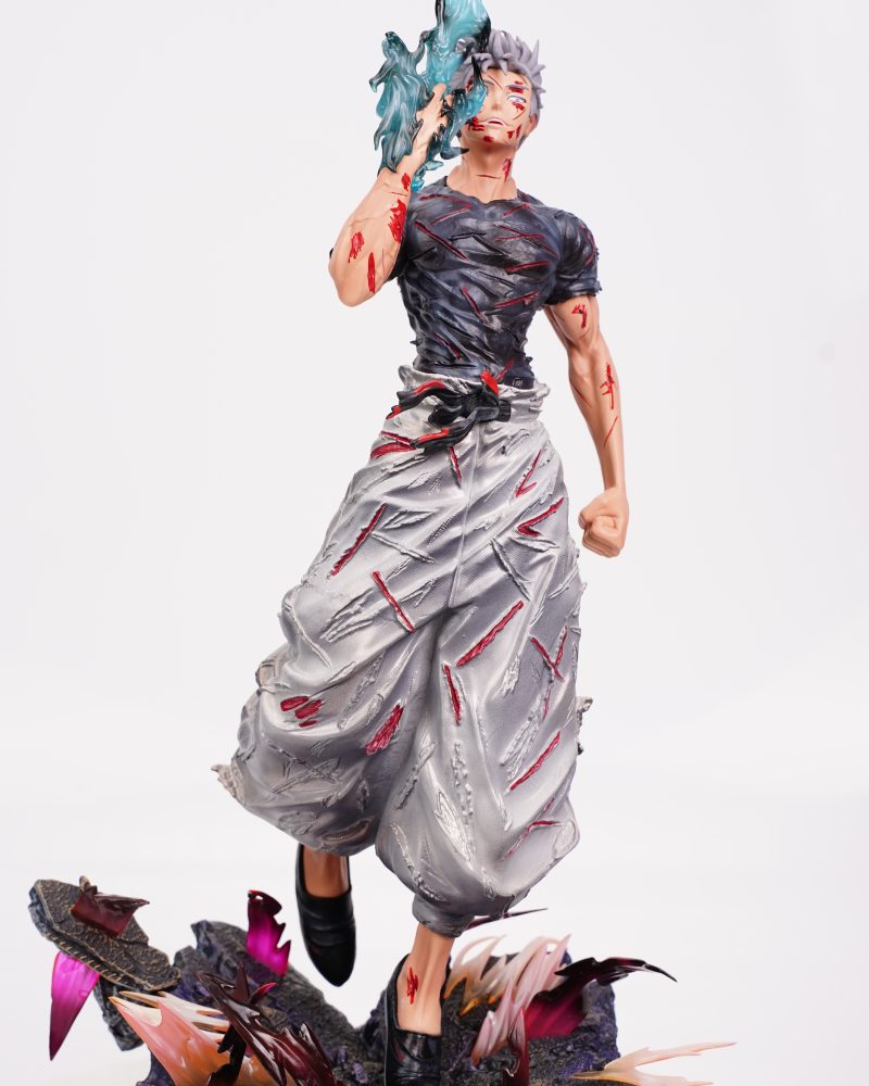 【pre order】Jujutsu Kaisen HC Battle‑Damaged Satoru Gojo Statue pvc