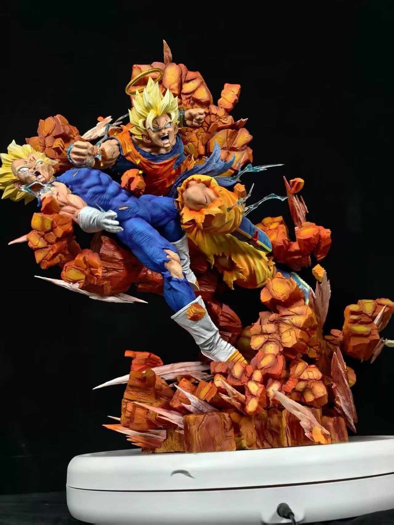 【pre order】Grand Design GD DRAGON BALL Vegeta VS Goku 1/6 GK RESIN - Image 2