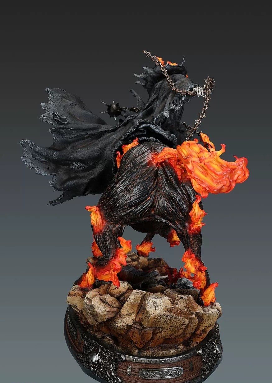 【pre order】XM Studios Ghost Rider Horseback 1/4 Statue GK - Image 3