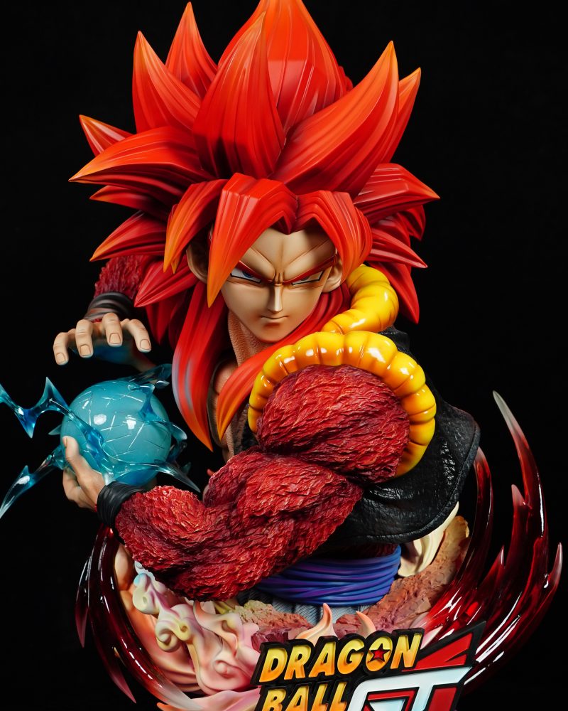 【pre order】Violent Bear Studio Super Saiyan 4 Gogeta Bust Resin Statue