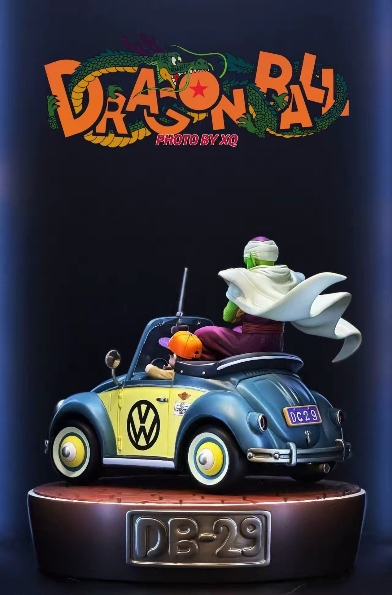 【pre order】Dragon Ball Piccolo & Gohan Beetle Car Resin Statue - Image 3