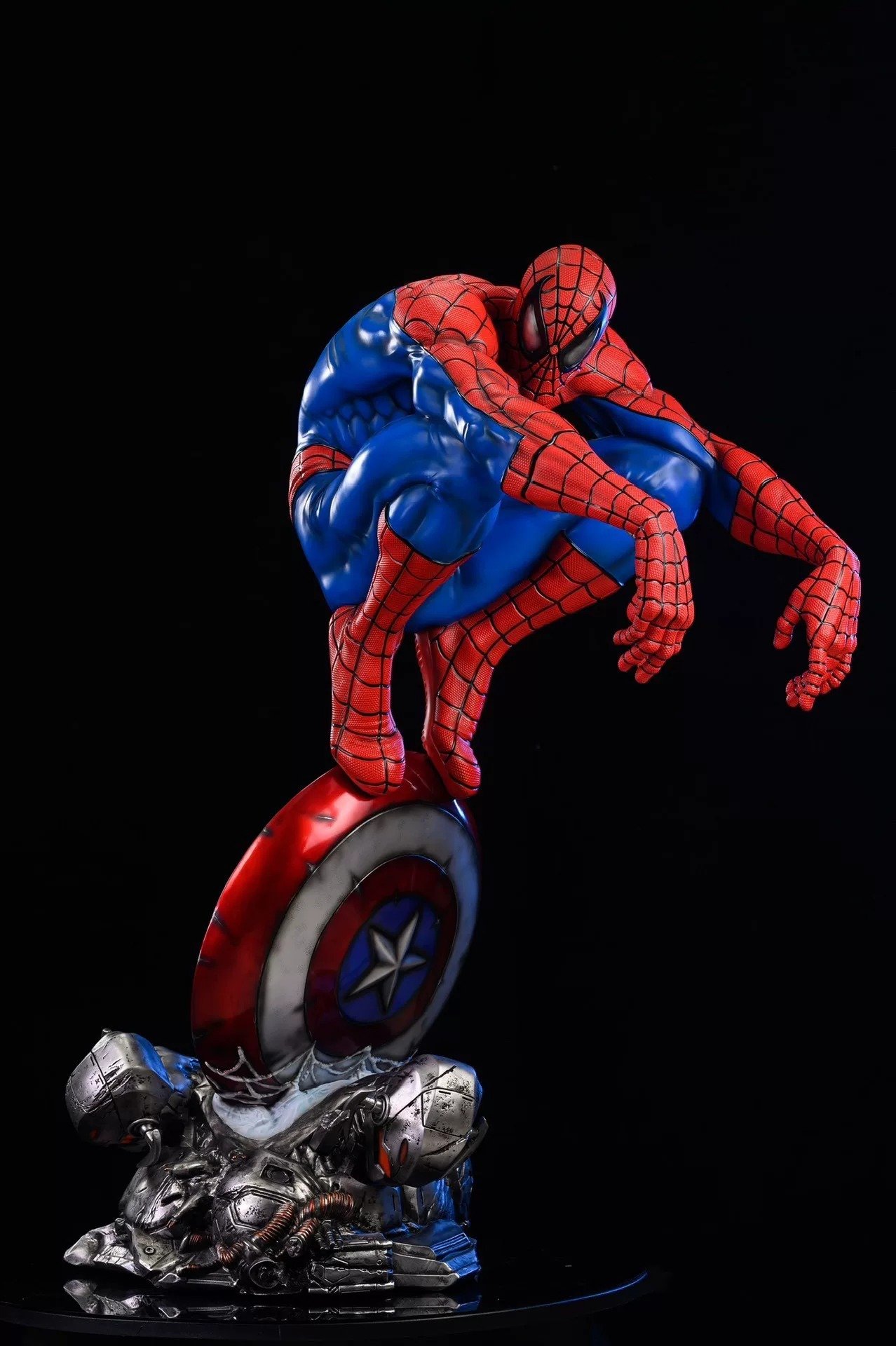 【pre order】Marvel Crouching Spider-Man Statue 1/4 GK resin - 图片 4