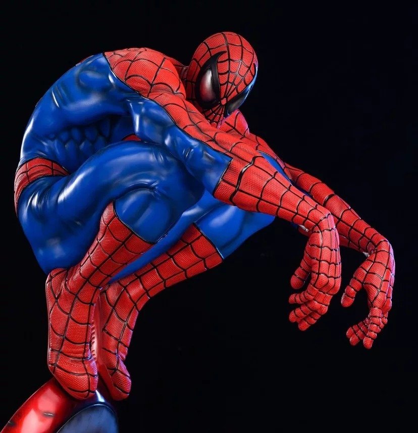 【pre order】Marvel Crouching Spider-Man Statue 1/4 GK resin - 图片 2