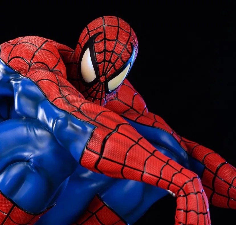 【pre order】Marvel Crouching Spider-Man Statue 1/4 GK resin - 图片 3