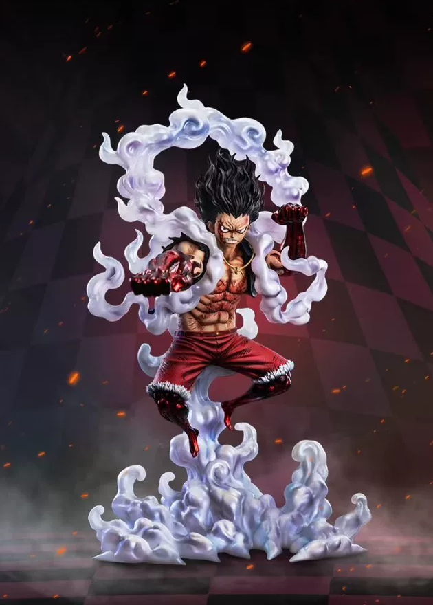 【pre order】One Piece Monkey D. Luffy Gear 4 Snakeman Statue 1/6 GK