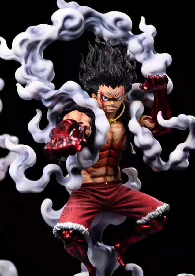 【pre order】One Piece Monkey D. Luffy Gear 4 Snakeman Statue 1/6 GK - 图片 3