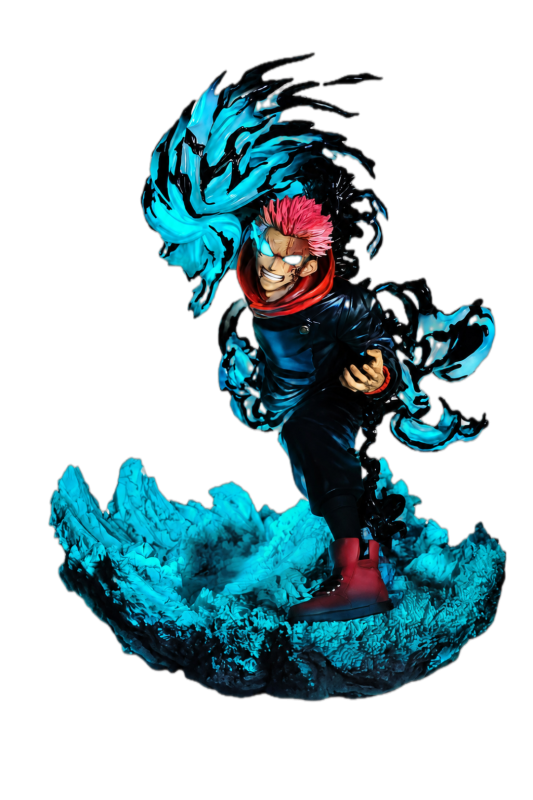 【pre order】Jujutsu Kaisen Yuji Itadori Black Flash Resin Statue 1/6